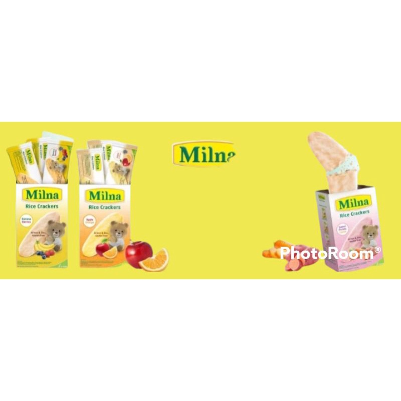 

Milna Rice Crackers 20 gr all variant