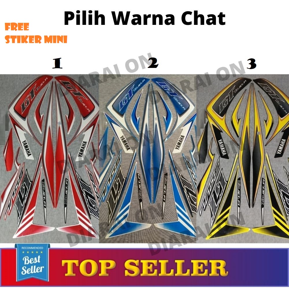 striping Sticker motor Mio Soul GT - Mio 2013 Murah