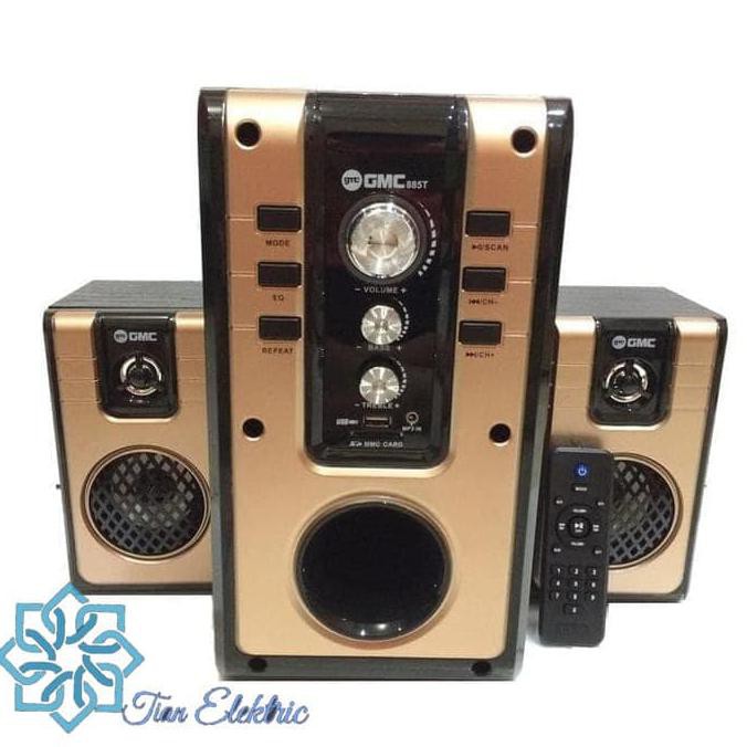 Super Sale GMC-885T Multimedia Speaker (Bluetooth) 2in1 Ready Stock