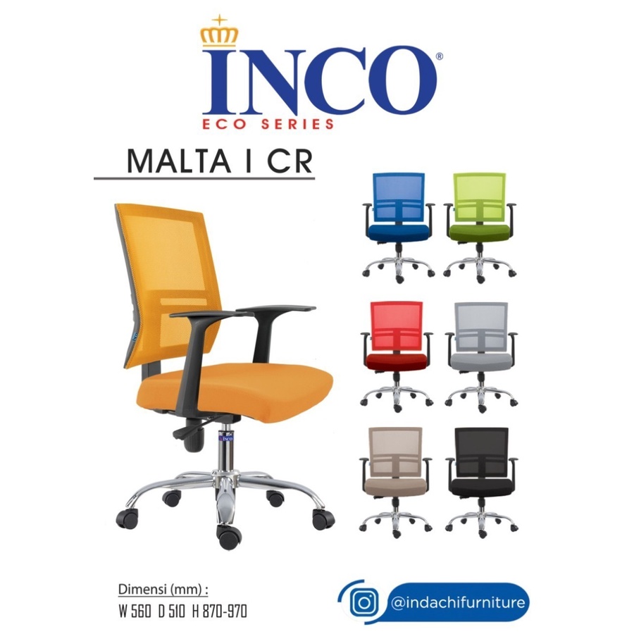 Kursi Kantor Indachi Inco - Malta I CR