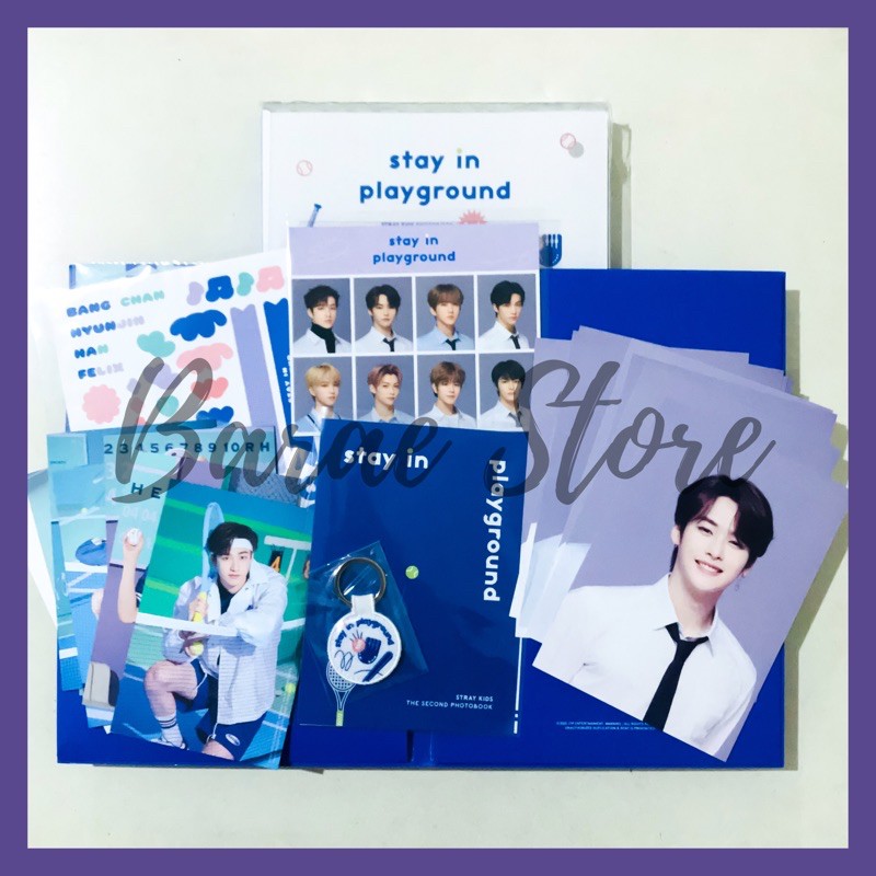 [READY • SHARING] STRAY KIDS 2ND PHOTOBOOK ‘STAY IN PLAYGROUND’