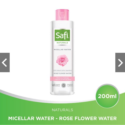 Safi Naturals Micellar Water With Rose
