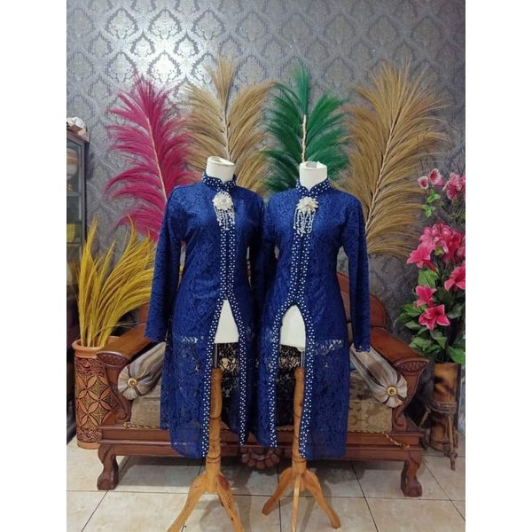 Kebaya ( 2 pcs size JUMBO ) Ibu Besan Full Furing bisa request warna