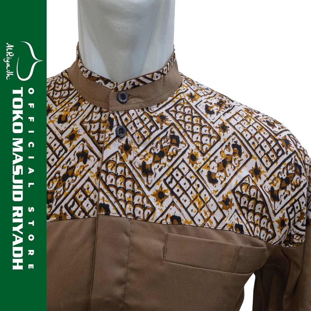 Baju Kemeja Koko Batik ALENA Lengan Panjang