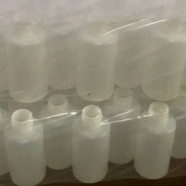 Botol Plastik HDPE 1000ml / 1Liter model bulat