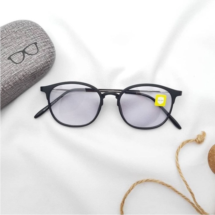 NEW PHOTOCROMIC KACAMATA LENSA BERUBAH WARNA VINTAGE FRAME PLASTIK ELASTIS UNISEX WANITA PRIA FASHION IMPORT STYLE QUALITY