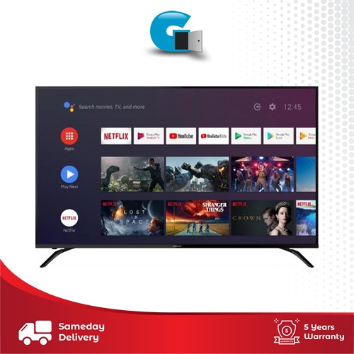 Sharp Aquos 60 inch 4K Ultra-HDR Android Smart LED TV 4T-C60CK1X