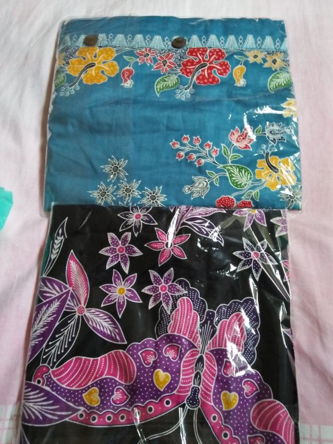 Batik Tunik Ziper Sekar Asih Sogan Modern Kekinian Pakain Kerja Kantor Seragam Casual Formal Muslim