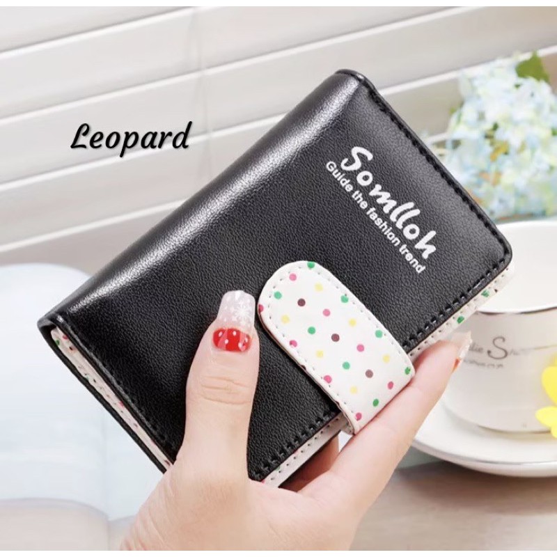 Dompet somlloh size mini/dompet wanita /dompet lipat murah / muaat koin kartu dan uang