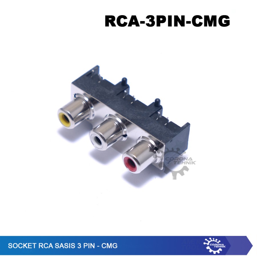 CMG - Socket RCA Sasis 3 Pin