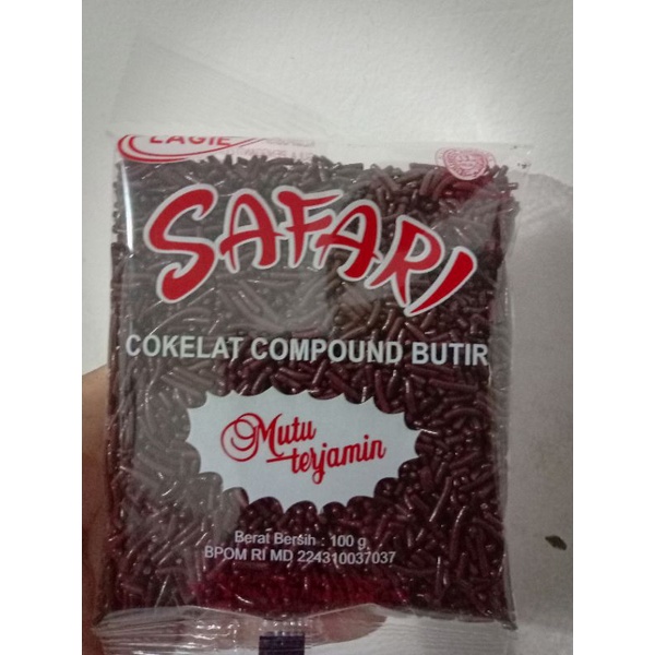 

meses safari coklat lagie 100gr