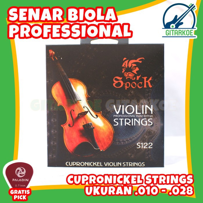 Senar Biola Senar Violin Strings 1 Set 4 Senar Kualitas Senar Terbaik