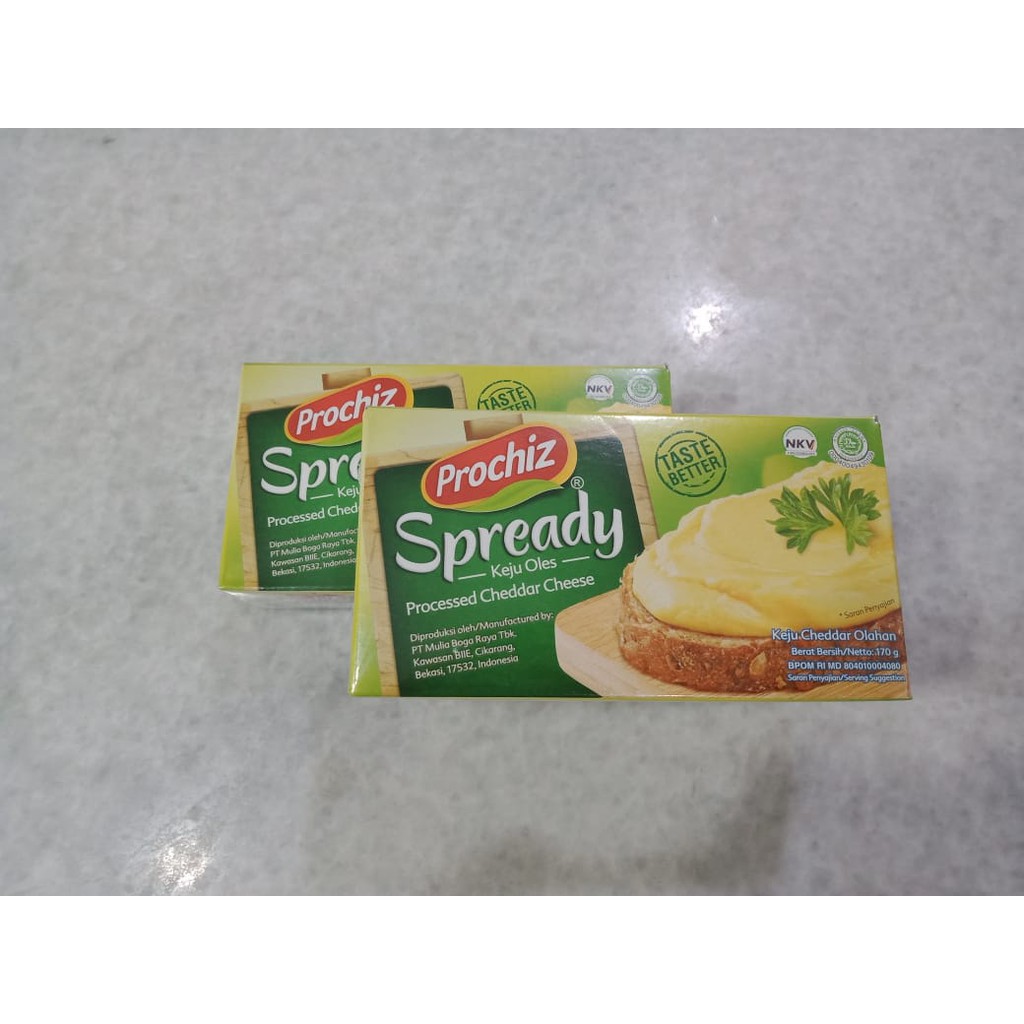 

Keju Oles Prochiz Spready 170 Gr