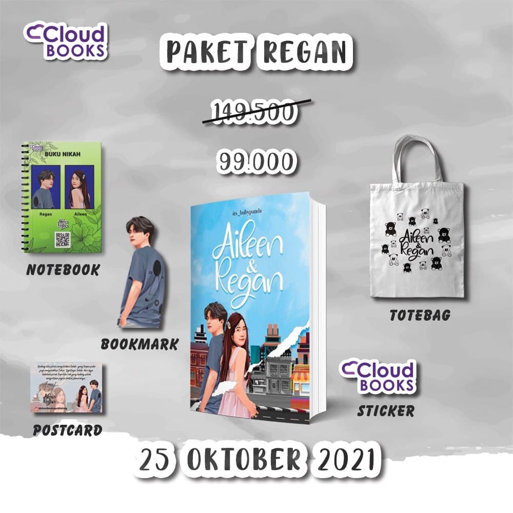 [ READY STOK ] Novel Aileen & Regan + Bonus - its_babypanda