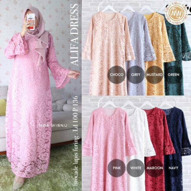 Alifa dress( mba wisnu)