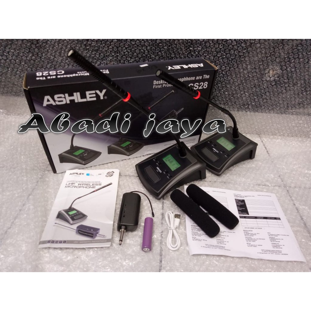 mic ashley cs 28 mic wireless cs28 ORIGINAL