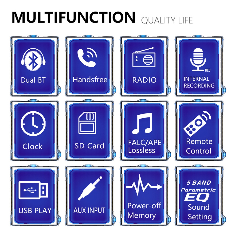 Tape Audio Radio Mobil Stereo Multifungsi Bluetooth  In-dash Radio USB MP3 FM Radio JSD-520