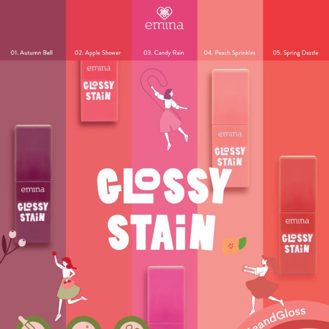 KINDSTORE❤ | Emina Glossy Stain / Lip tint Glossy