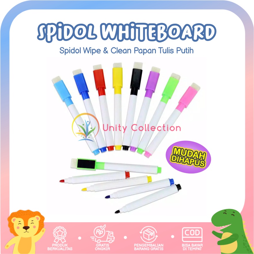 

Spidol Wipe and Clean Papan Tulis Anak Whiteboard
