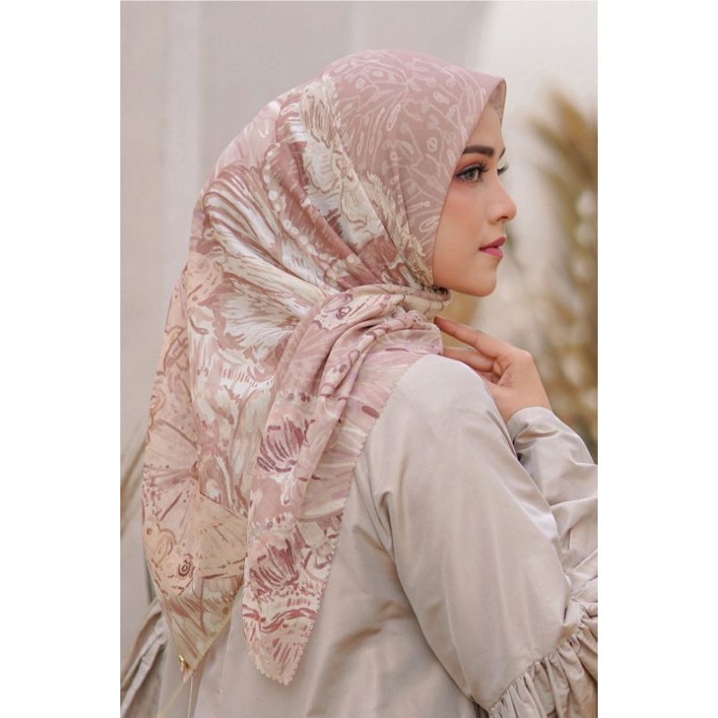 preloved buttonscarves farsha misty rose