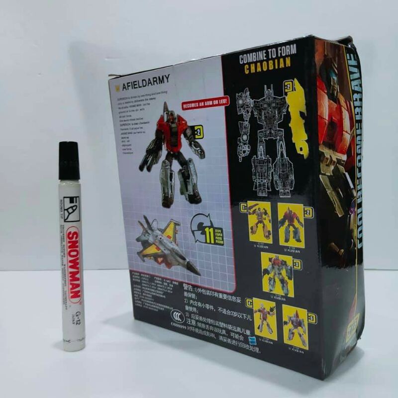 Mainan deformation figureTransformers skydive Coolbecomebrave box
Taikongzhan kubian