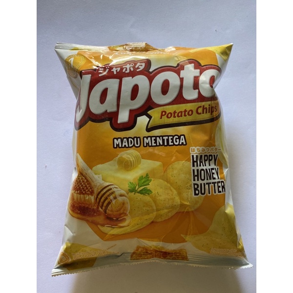 

Japota Potato Chips Rasa Madu mentega 68g