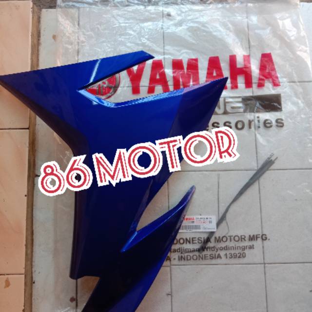 sayap kanan jupiter mx king mx150 biru movistar original ygp