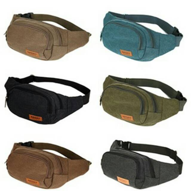 tas pinggang , tas slempang , tas santai tas sport