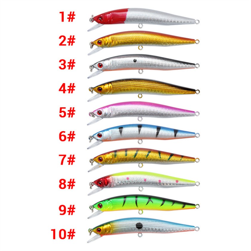 MINNOW UMPAN PANCING 10CM 8.3G  BENTUK IKAN BAIT KAIL WOBBLER