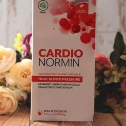 CARDIO NORMIN ASLI- CARDIONORMIN ORIGINAL -  HIPERTENSI UK JANTUNG DAN ASAM URAT BPOM Y37E
