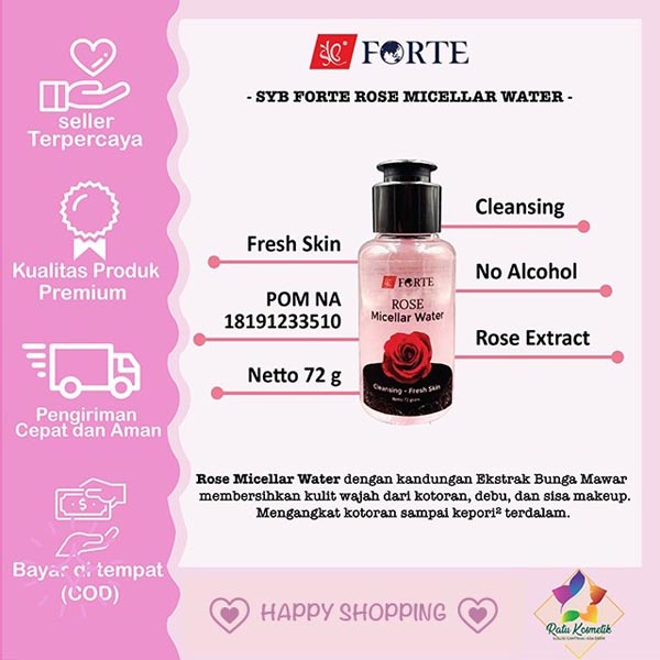 SYB Forte Rose Micellar Water_Cerianti