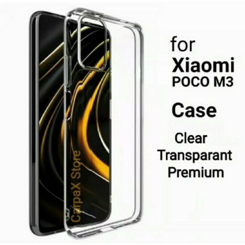 Xiaomi Poco M3 soft case silikon silicone clear case Premium