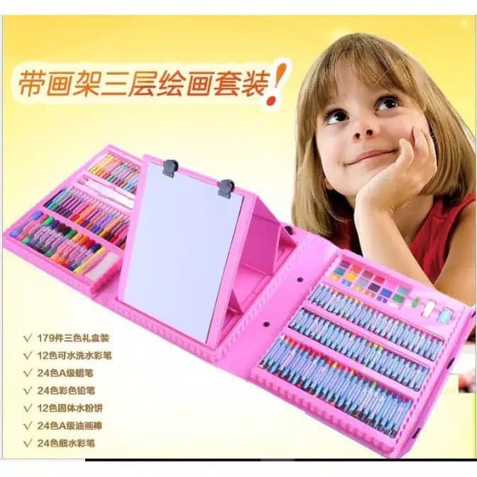 

(TERLARIS) ALAT LUKIS SET / ALAT MERWARNAI SET / ALAT TULIS SET - ASY007 UNIK