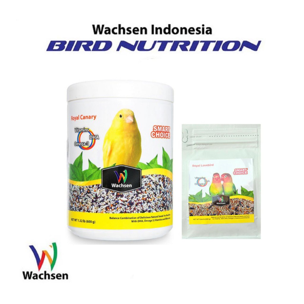 Wachsen Paket Pakan Burung Kenari dan Lovebird
