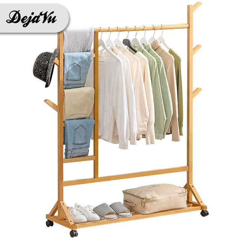 Dejavu Rak Gantungan Baju Stand Hanger Celana Rak 