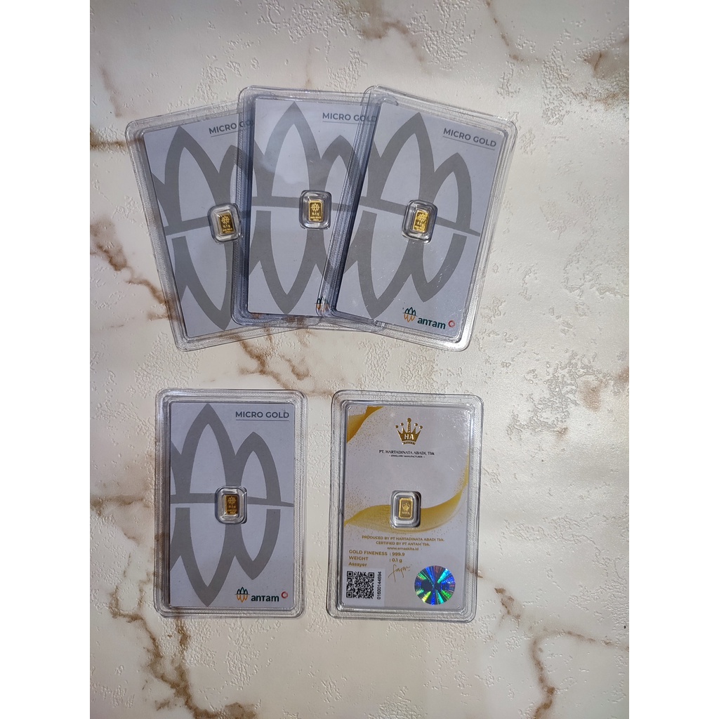 Logam Mulia Antam x Hartadinata 0.1 gr