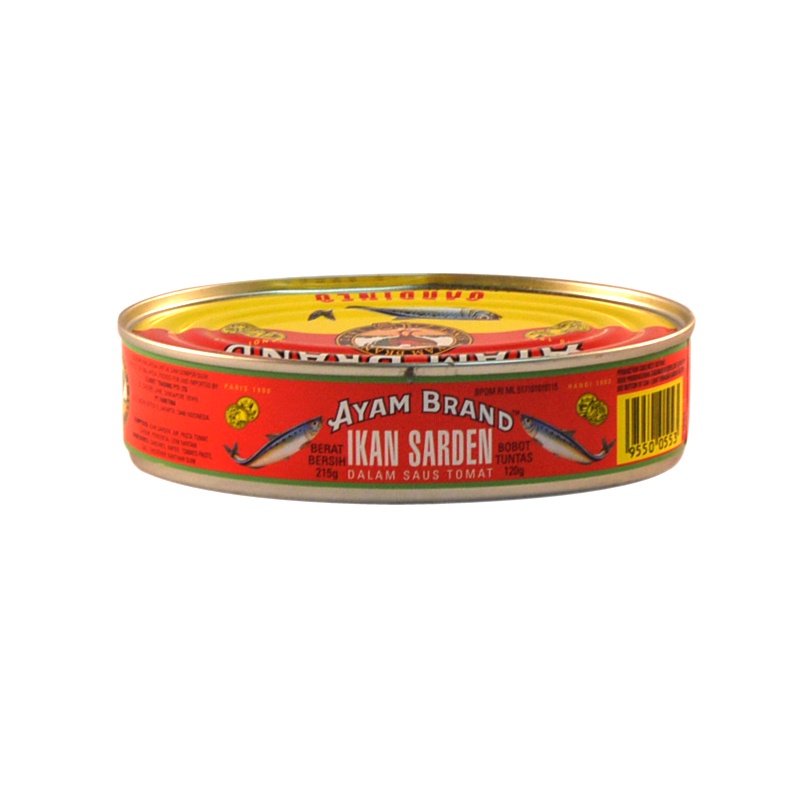 

Ayam Brand Sardines Oval Klg 215Gr