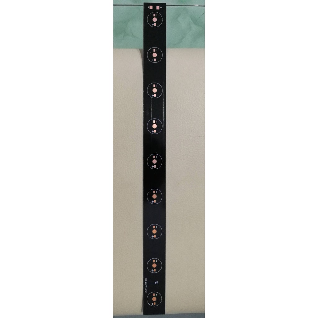 pcb aluminium high power led seri 9 hpl 1w 3w heatsink papan solder