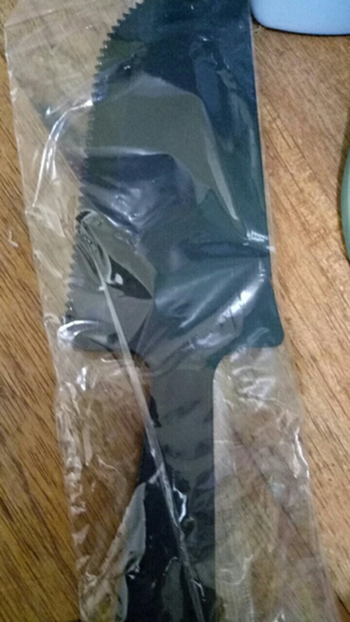 1pc Spatula Penghalus Adonan Kue Bahan Plastik Pisau Hitam Mulus Peralatan Masak Aksesoris | Tiki