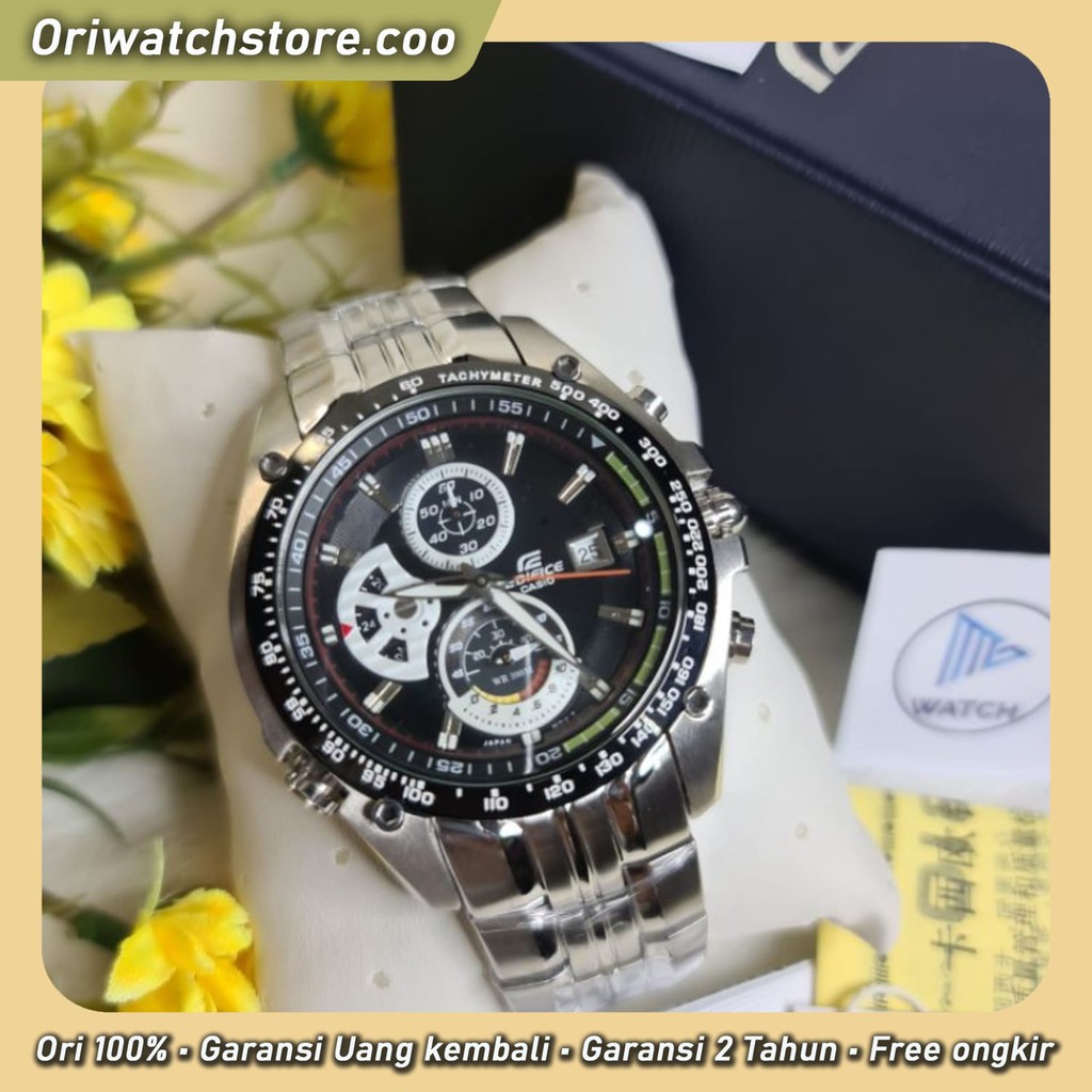 TERLARIS JAM TANGAN PRIA CASIO EDIFICE ORIGINAL EFR 543 FREE BOX ORI