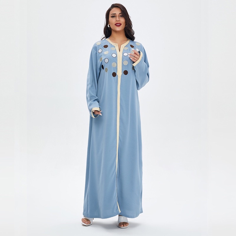 ABAYA GAMIS IMPORT WANITA ASIA EROPA ORIGINAL M-2XL JY5