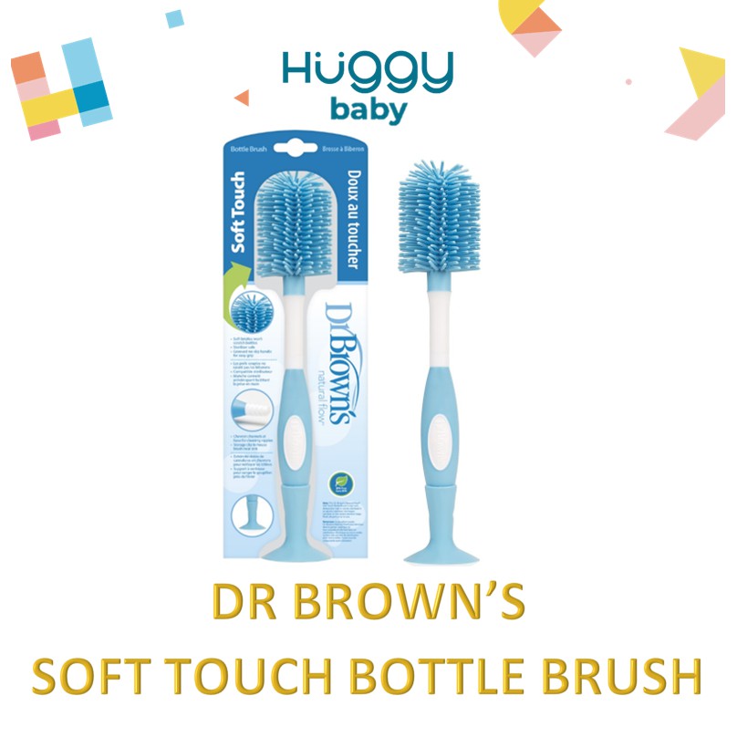 Dr Brown's AC055 Soft Touch Bottle Brush | Sikat Botol Bayi