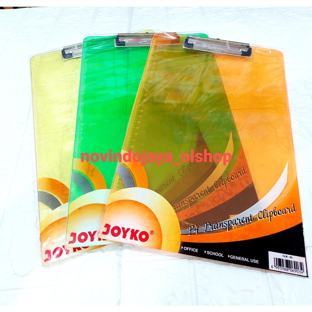 

CLIP BOARD TRANSPARANT / PAPAN JALAN