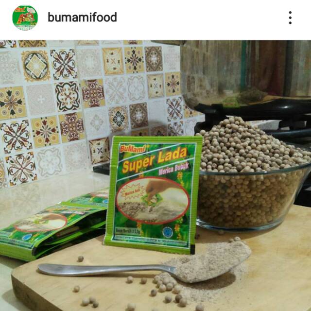 

2 Gr Merica Bubuk 100% Murni, BuMami Superlada (Renceng)