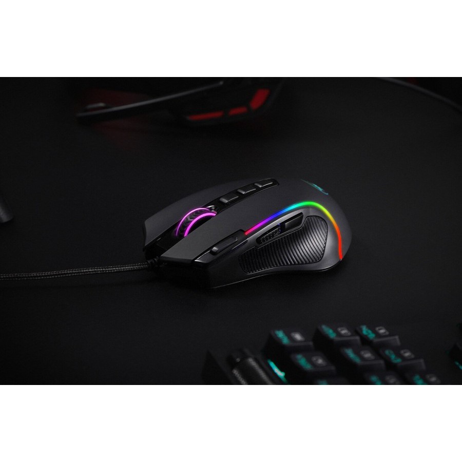 Mouse Gaming Redragon USB Wired RGB Macro M612