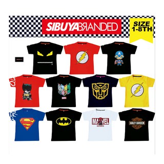 kaos anak  fullptint karakter aplikasi original  brand 