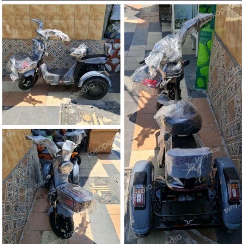 Sepeda Listrik Ebike Uwinfly U Winfly Romeo Plus Roda Tiga R3 Roda3 OR