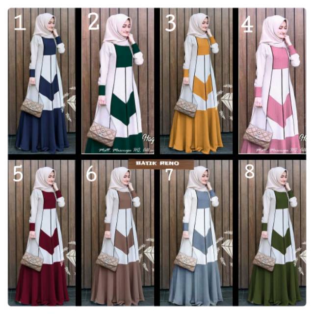 [ Promo Flash Sale ] Anindia Dress | Fashion Muslim Terbaru | Bahan