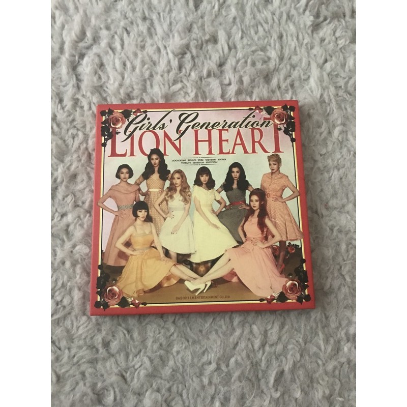 album snsd lion heart preloved