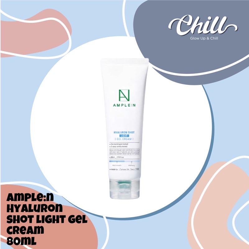 Ample:n Hyaluron Shot Light Gel Cream 80ml READY Coreana amplen